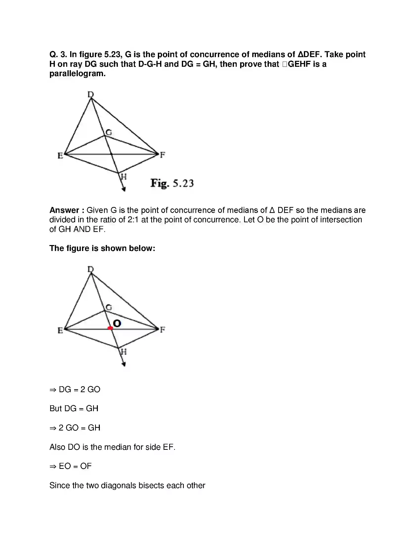 Maharashtra Board Class 9th Mathematics Part-II - English Medium Quadrilaterals Solution 7