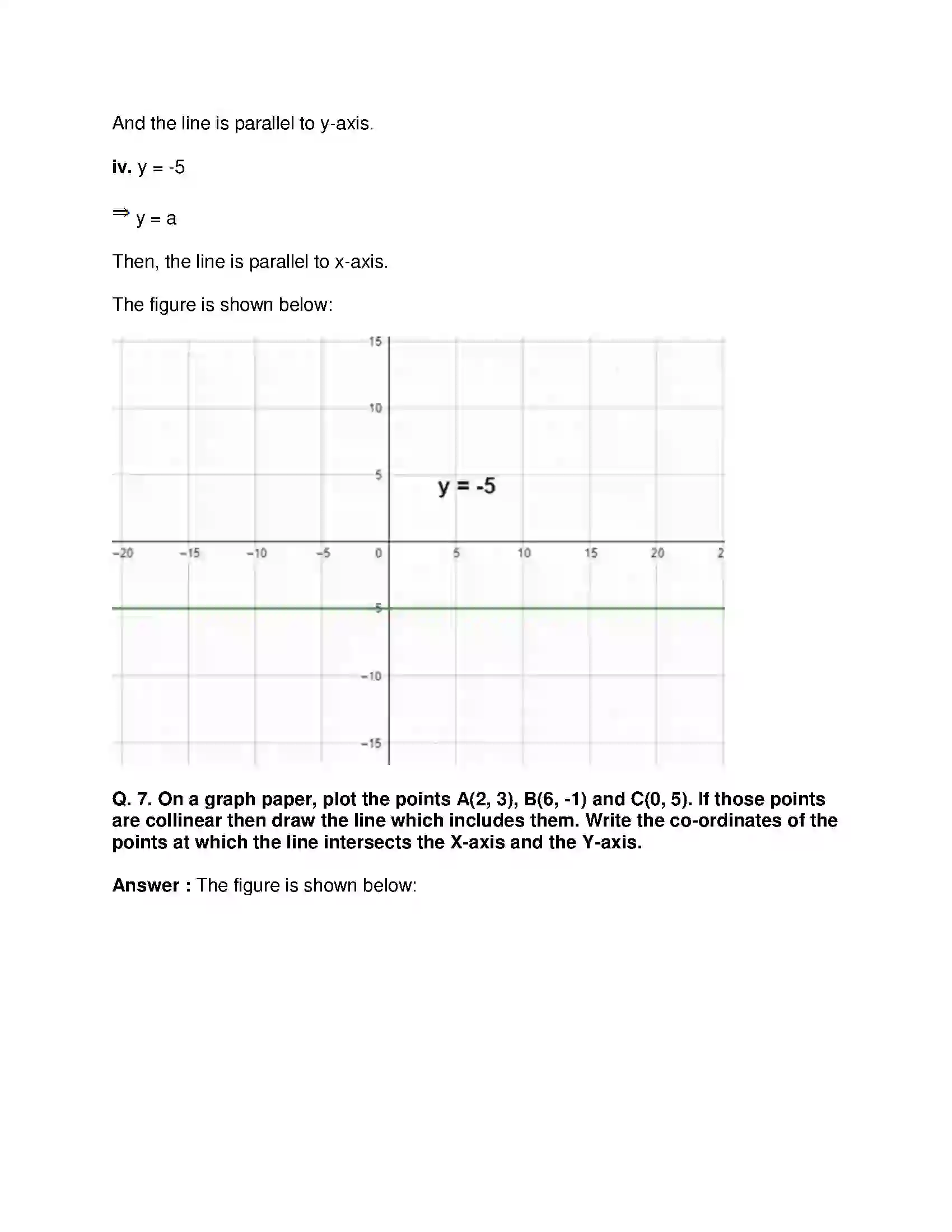 Maharashtra Board Class 9th Mathematics Part-II - English Medium Co-ordinate Geometry Solution 10