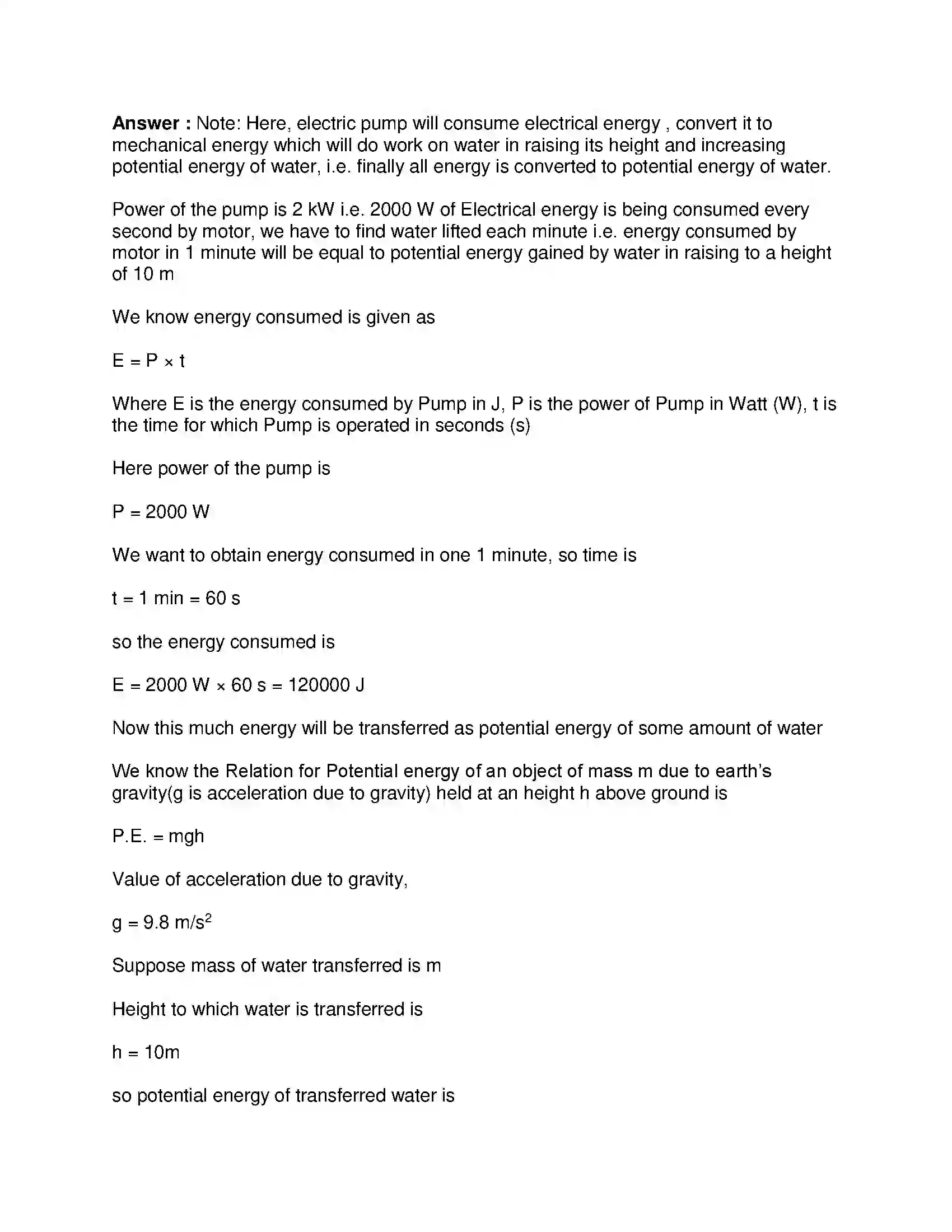 Maharashtra Board Class 9th Science & Technology - English Medium Work and Energy Solution 21
