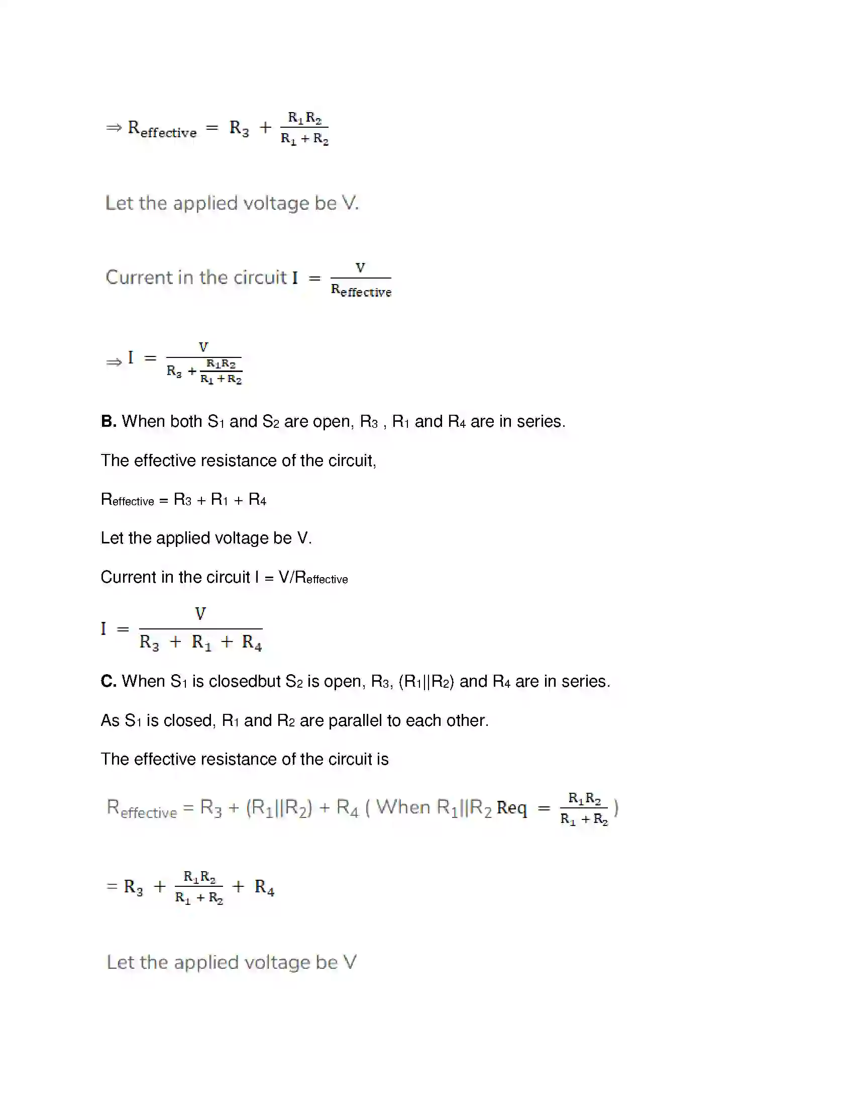 Maharashtra Board Class 9th Science & Technology - English Medium Current Electricity Solution 9