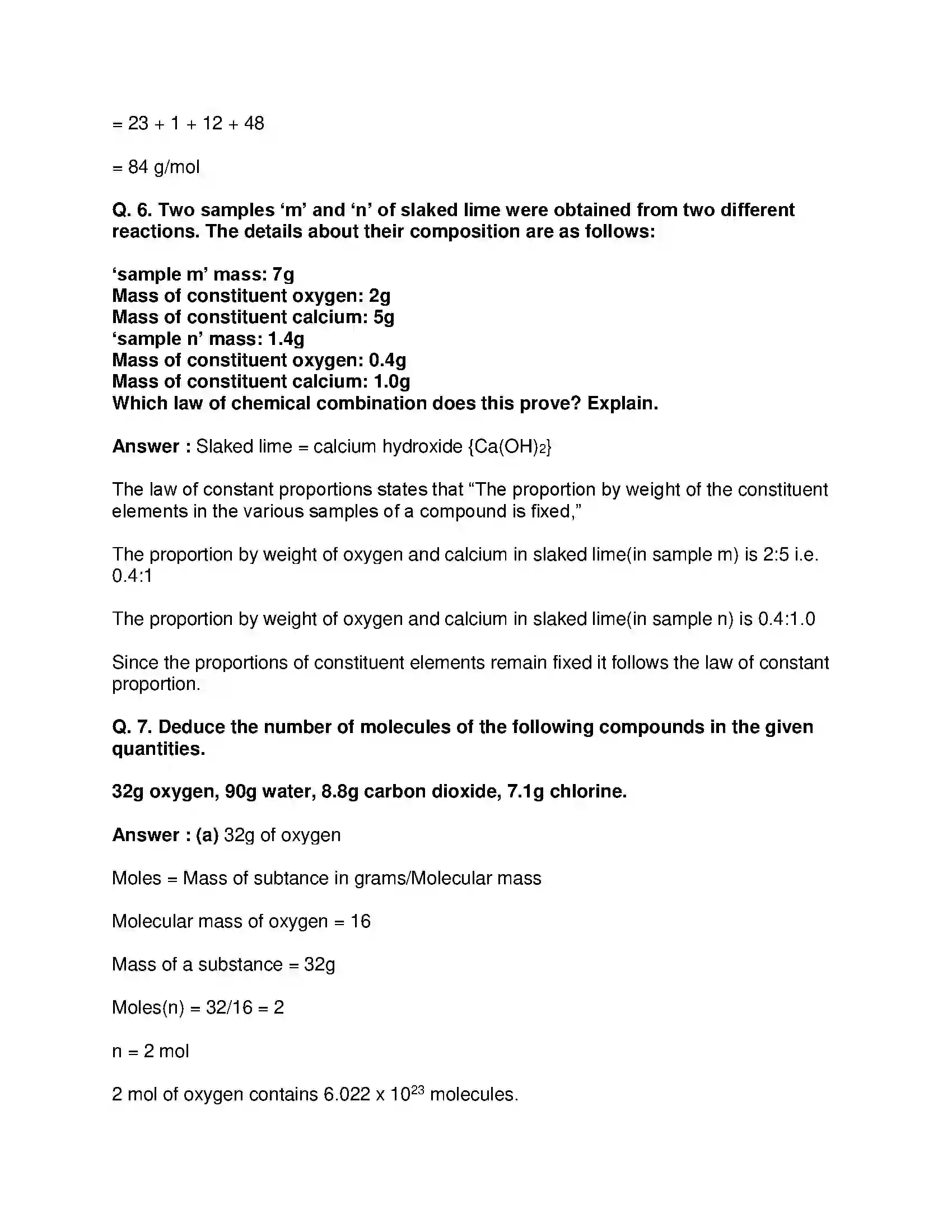 Maharashtra Board Class 9th Science & Technology - English Medium Measurement of Matter Solution 10