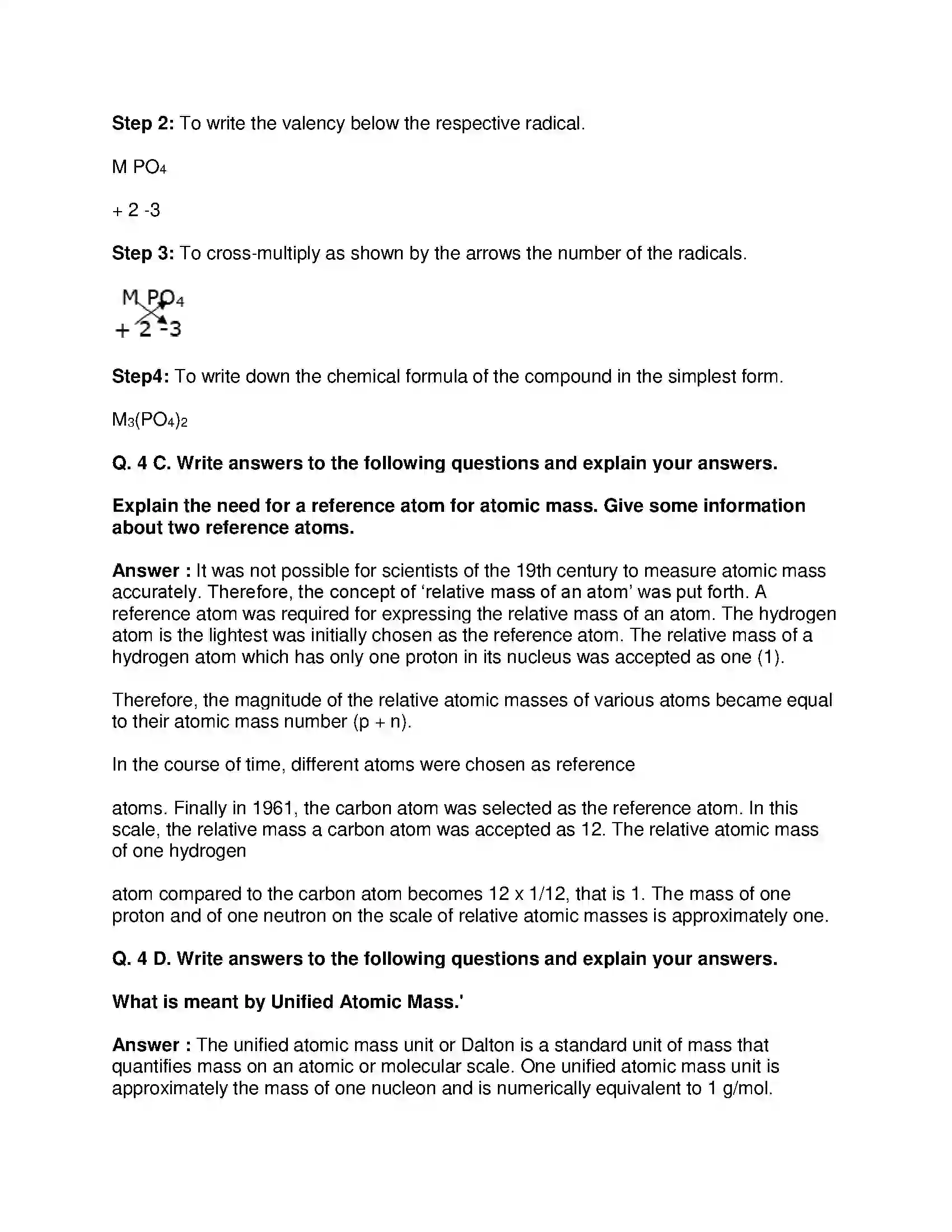 Maharashtra Board Class 9th Science & Technology - English Medium Measurement of Matter Solution 7