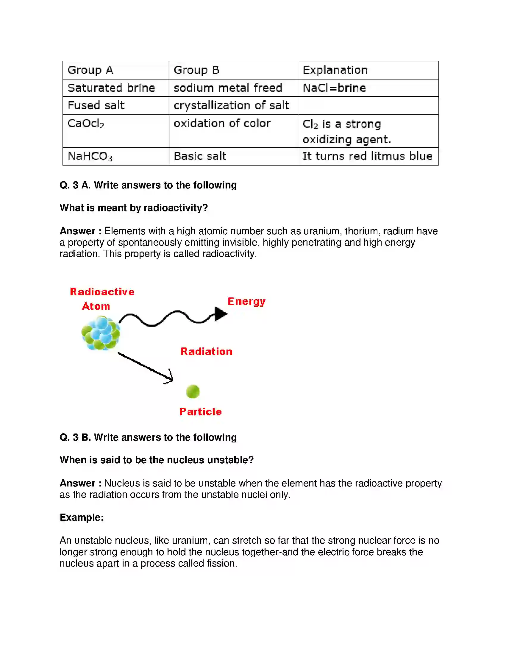 Maharashtra Board Class 9th Science & Technology - English Medium Substances in Common Use Solution 2