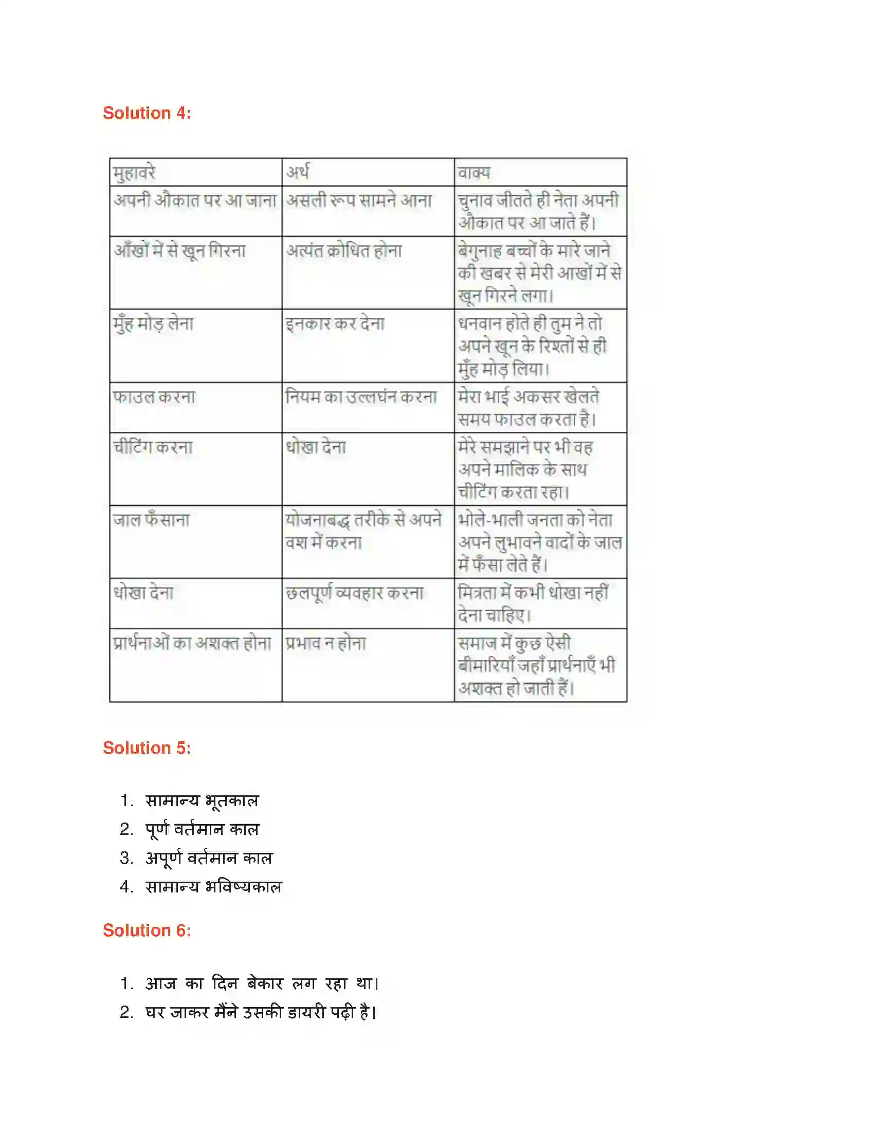 Maharashtra Board Class 9th लोकभारती हिला हुआ आदमी Solution 5