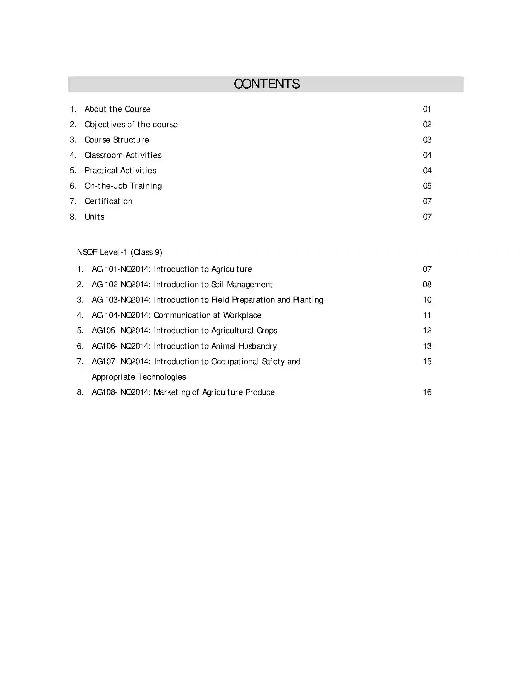 Maharashtra Board Class 10th 2025-26 Agriculture Syllabus 5