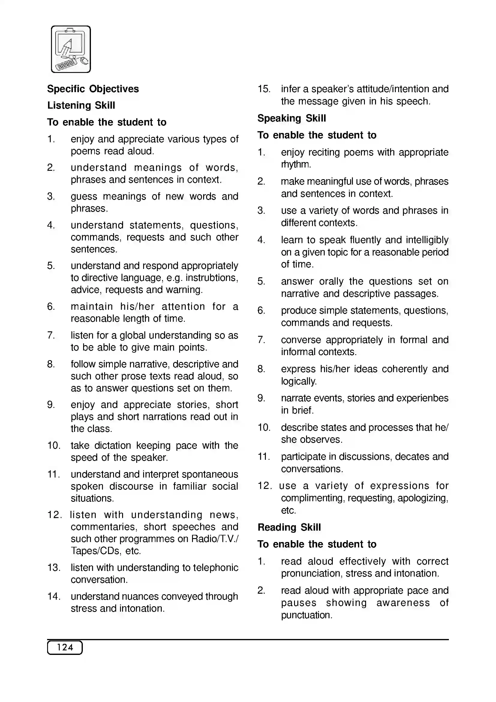 Maharashtra Board Class 10th 2025-26 English 2nd & 3rd Syllabus 2