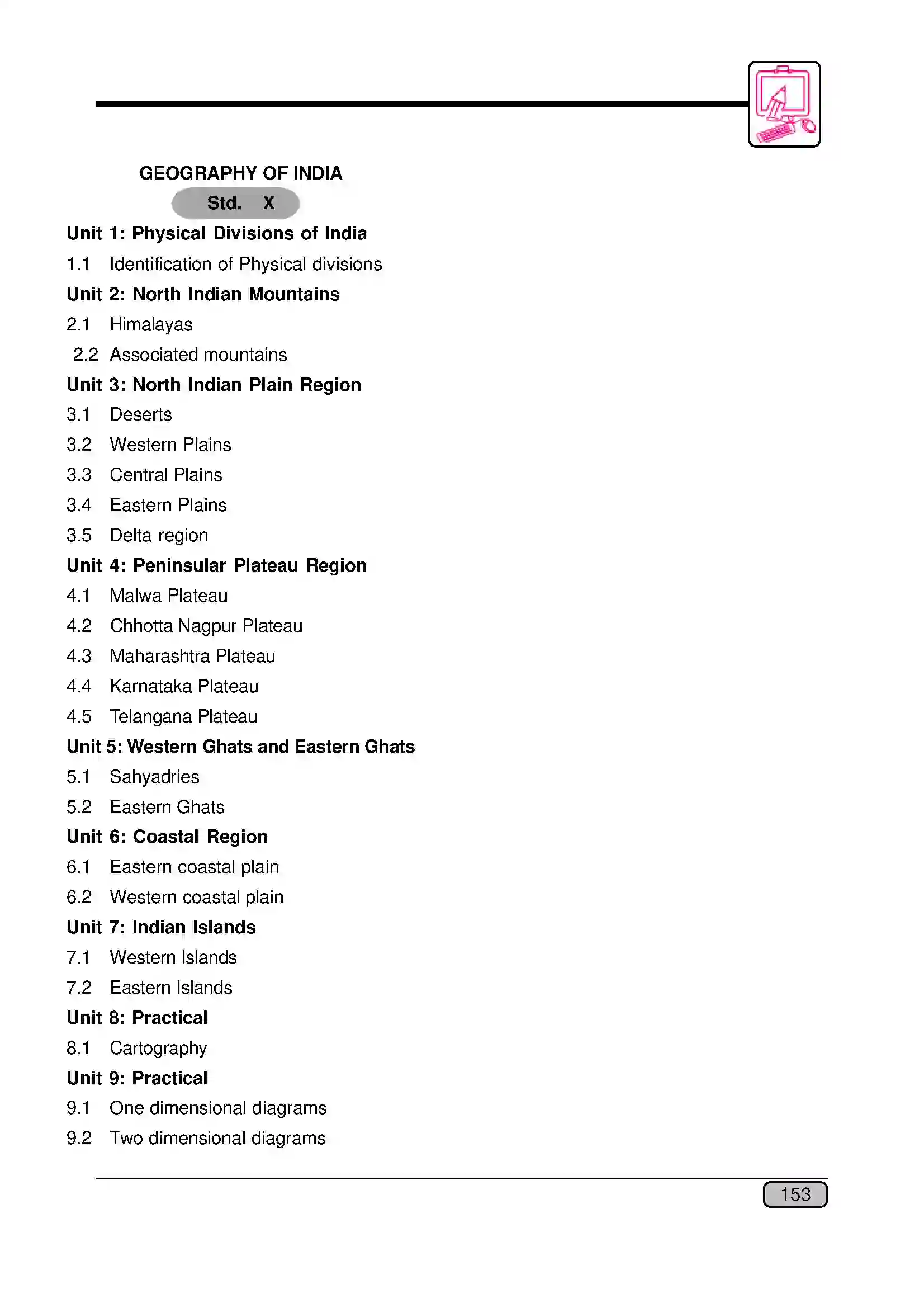 Maharashtra Board Class 10th 2025-26 Social Sciences-2 Syllabus 2