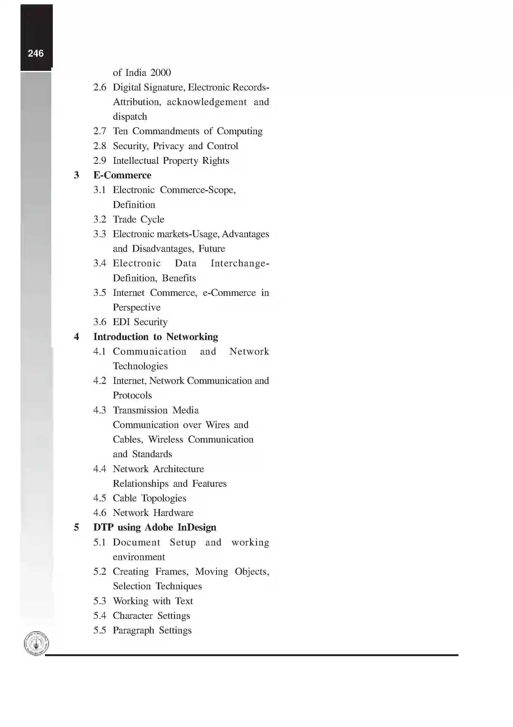 Maharashtra Board Class 12th 2025-26 I.T (Arts) Syllabus 2