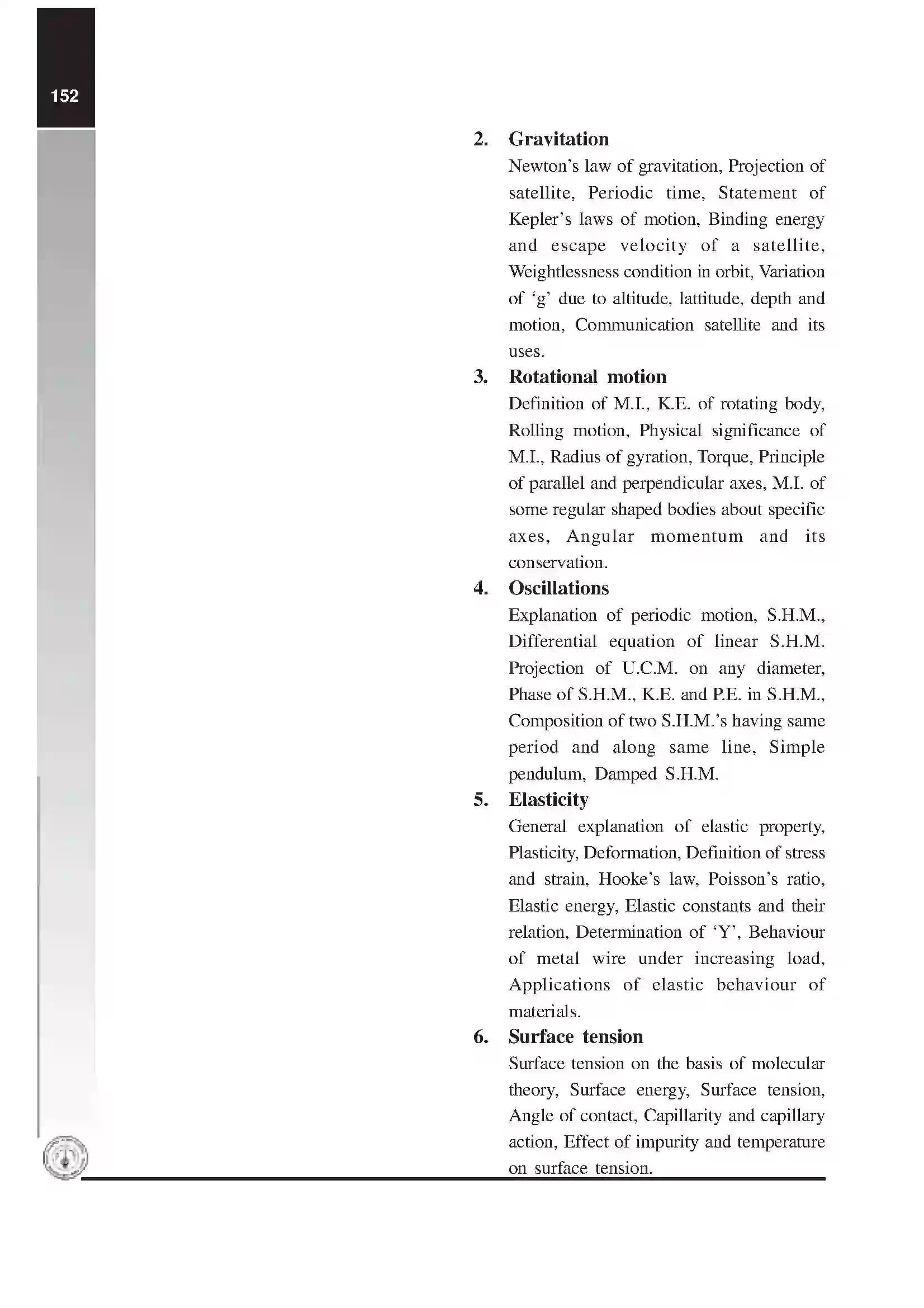 Maharashtra Board Class 12th 2025-26 Physics Syllabus 2